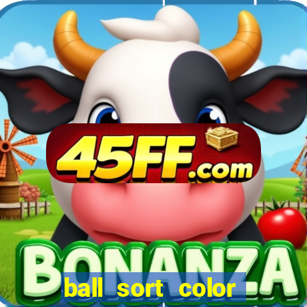 ball sort color water puzzle